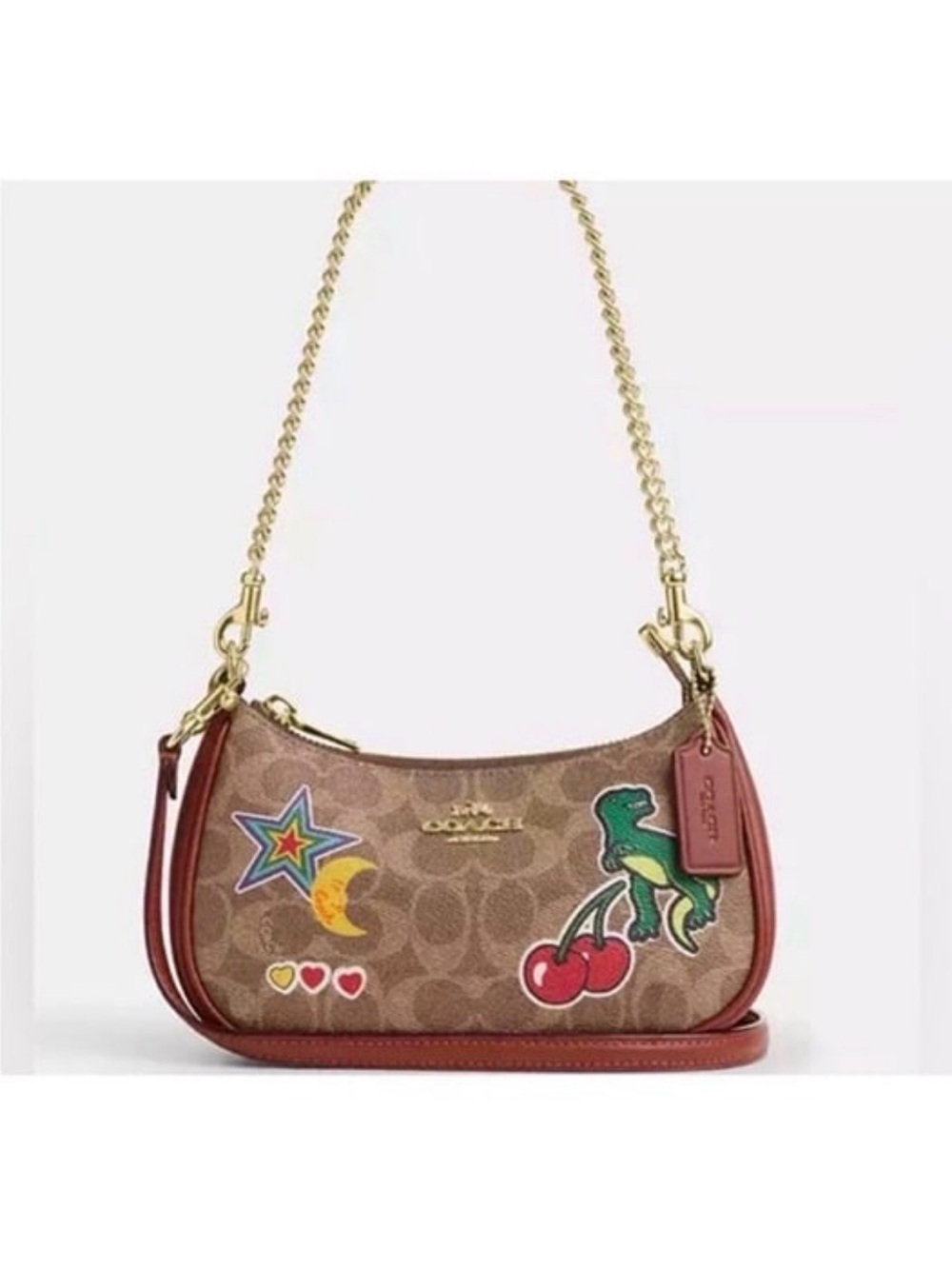 ❤️❤️❤️NWT Coach bag with sticker print ❤️❤️❤️